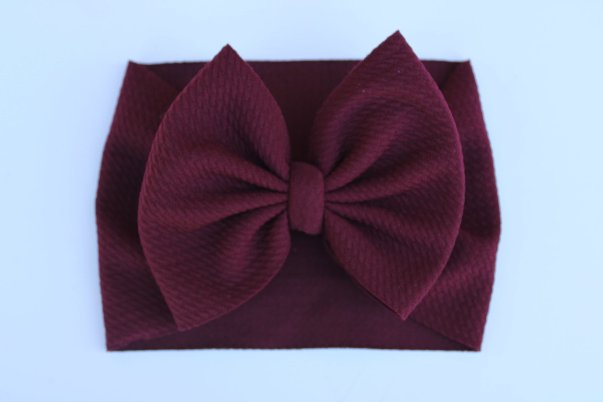 Burgundy Bow