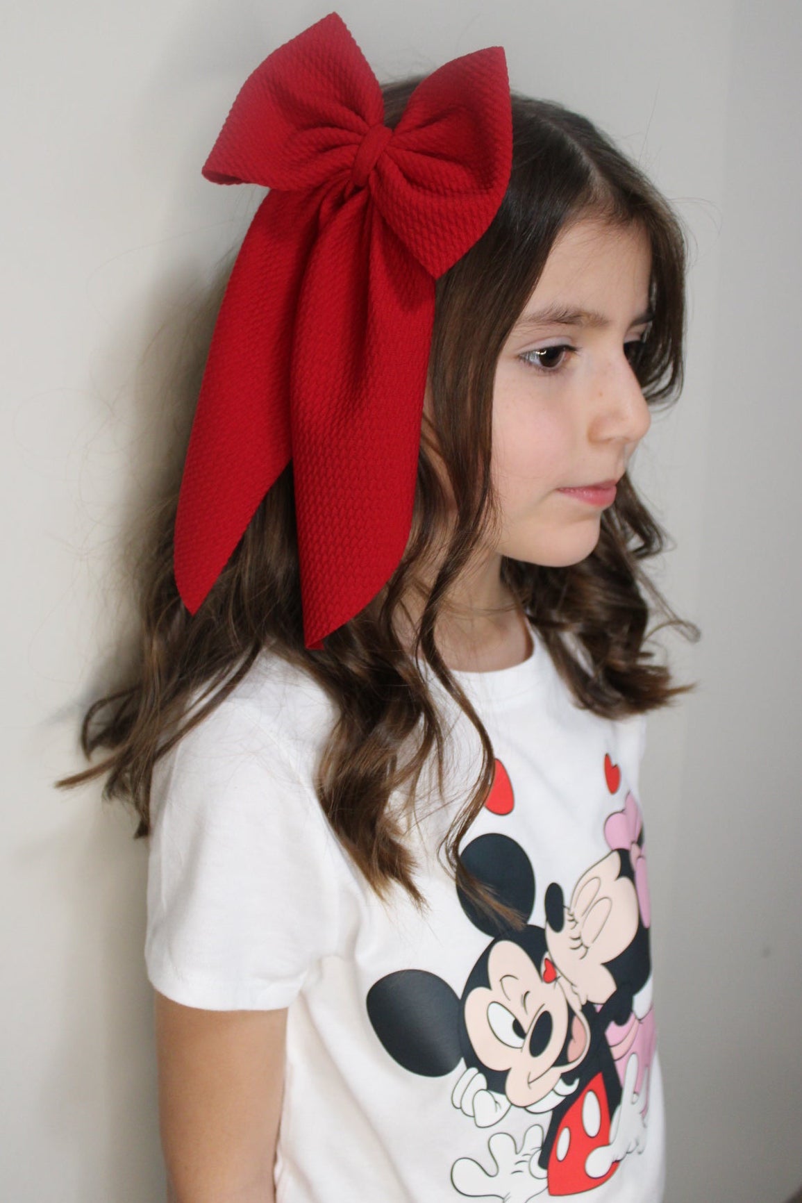Valentines bow in Red Apple