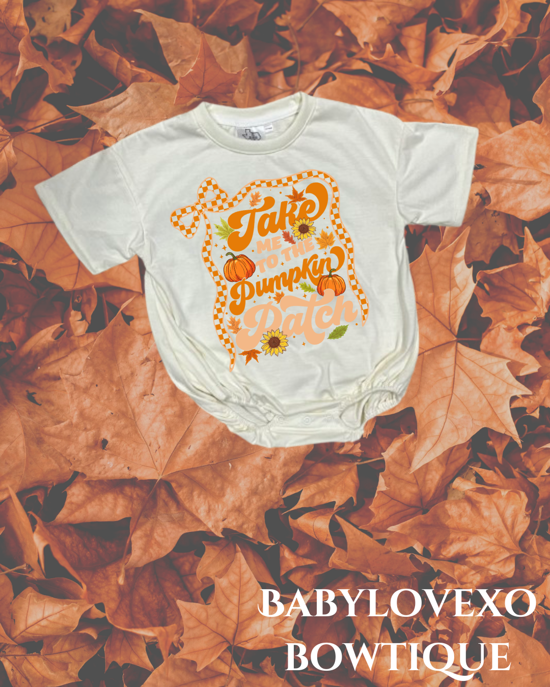 Pumpkin Patch Romper